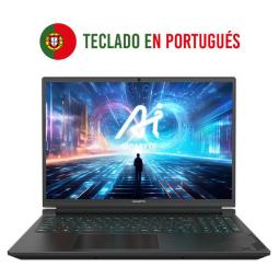 Portatil gigabyte g6x 9kg - 43pt854sd i7 - 136250hx 16gb ssd 1tb 16 pulgadas portugues