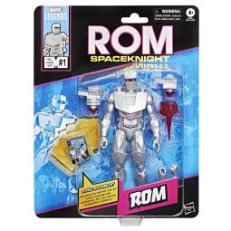 Figura hasbro marvel legends rom spaceknight mini comics rom