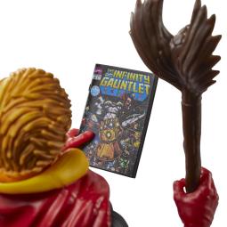 Figura hasbro marvel legends the infinity gauntlet mini comics adam warlock