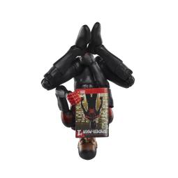 Figura hasbro marvel legends miles morales: the ultimate spider - man mini comics ultimate miles