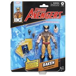 Figura hasbro marvel legends dark avengers mini comics daken (wolverine)