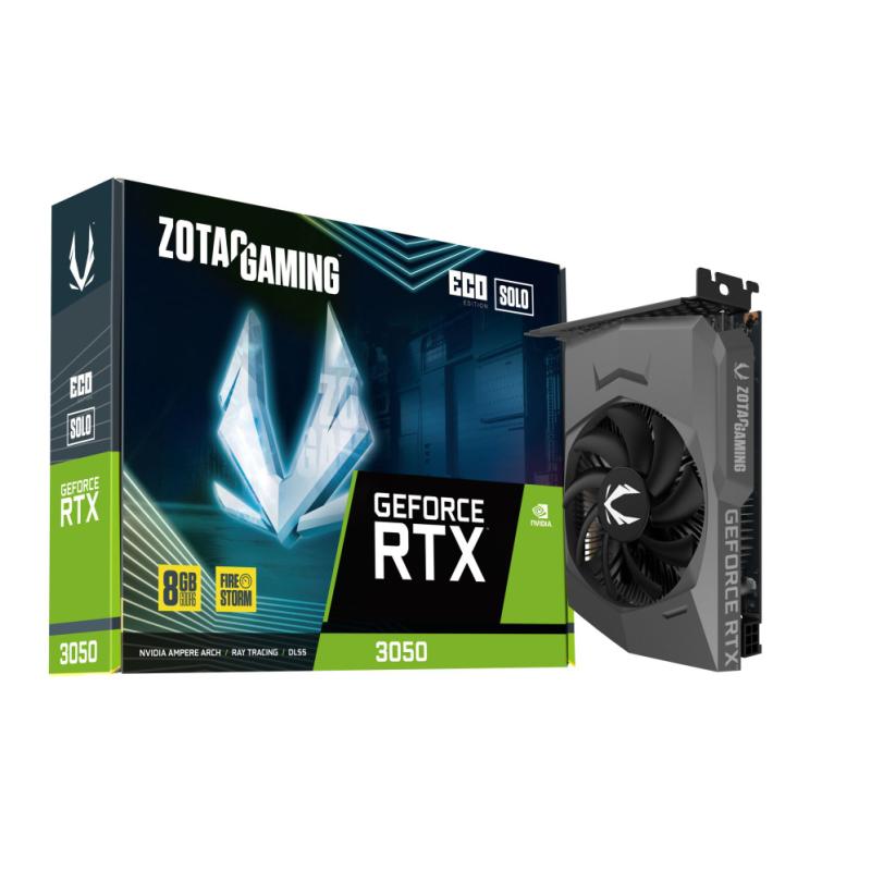 Tarjeta grafica zotac rtx 3050 eco solo 8gb gddr6