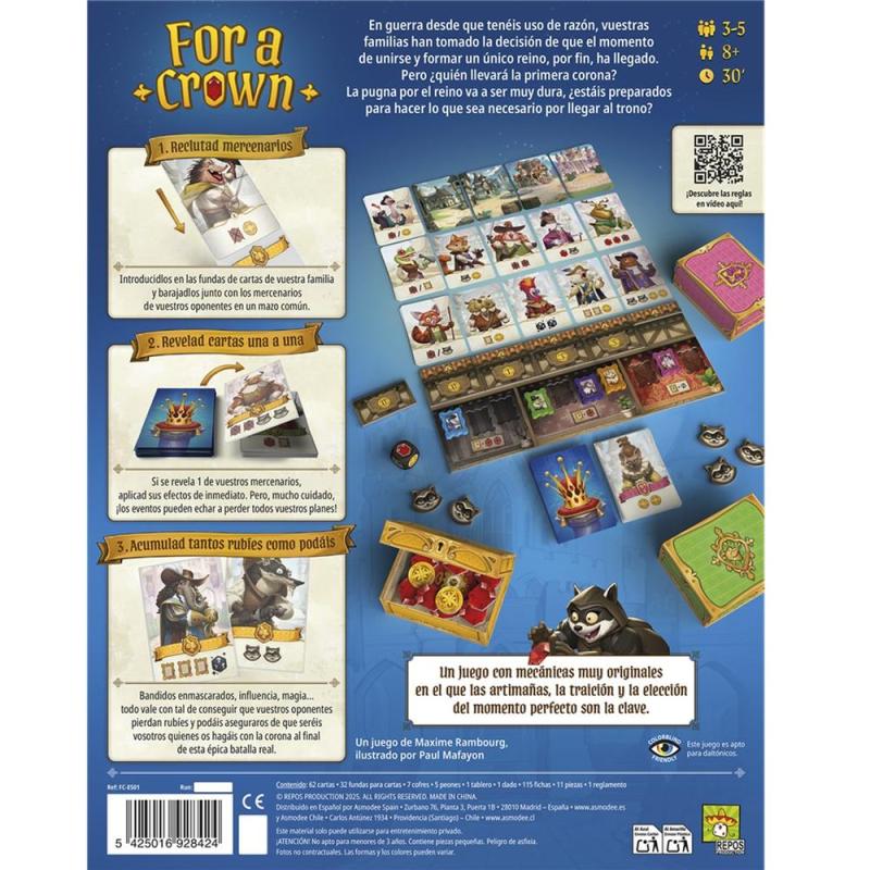 Juego de mesa for a crown