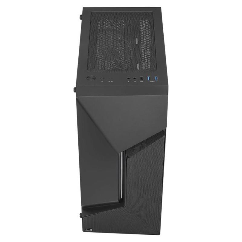 Caja ordenador gaming aerocool scapebkv3 atx argb cristal templado negro