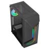 Caja ordenador gaming aerocool scapebkv3 atx argb cristal templado negro