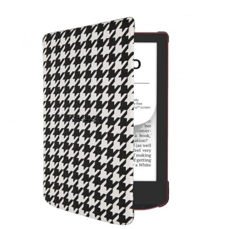 Pocketbook funda shell series verse + verse pro - patron blanco y negro