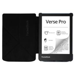 Pocketbook funda shell series verse + verse pro - origami color negro