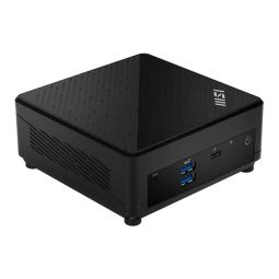 Mini ordenador msi cubi 5 12m 211bes i5 1235u negro barebone