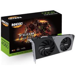 Tarjeta grafica inno3d rtx 4060 twin x2 8gb gddr6 - 3x dp - 1x hdmi