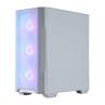 Caja ordenador gaming msi mag forge m100r m - atx argb cristal templado blanco