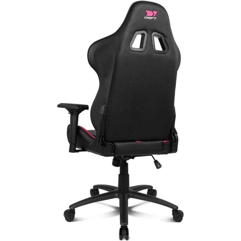 Silla gaming drift dr350 negro - rosa