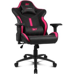 Silla gaming drift dr350 negro - rosa