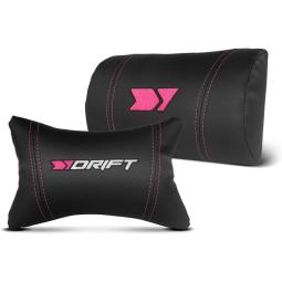 Silla gaming drift dr350 negro - rosa