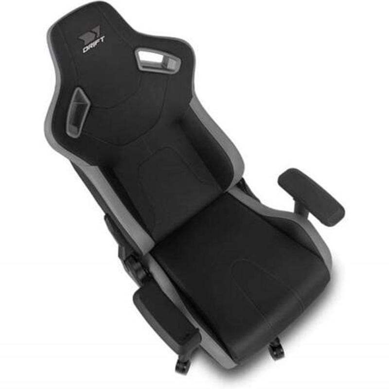 Silla gaming drift dr600 negro - gris xl