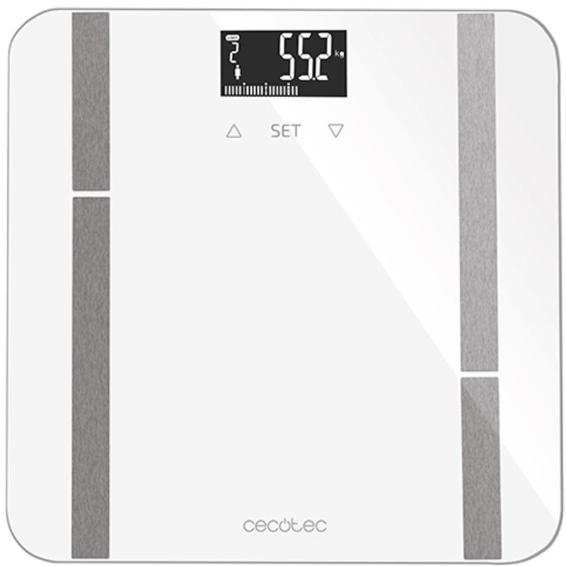 Bascula de baño cecotec surface precision 9400 full healthy pantalla lcd - max 180kg