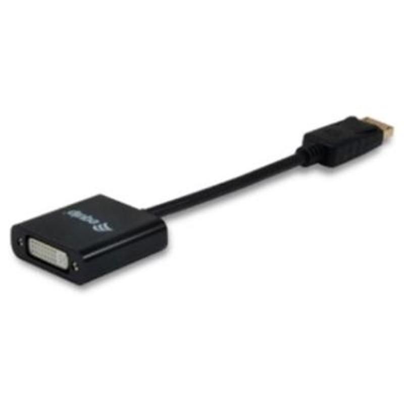 Adaptador displayport a dvi equip 0.2cm - macho - hembra - negro