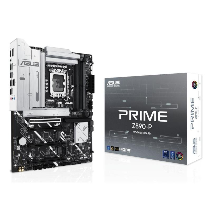 Placa base asus intel prime z890 - p socket 1851 ddr5x4 max 256gbhdmi displayport atx