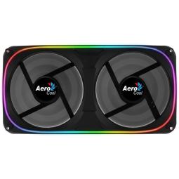 Ventilador de caja dual aerocool astro argb 2x 120mm