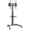 Soporte suelo con ruedas tv equip vesa hasta 55 pulgadas 400x400 max 35kg