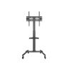 Soporte suelo con ruedas tv equip vesa hasta 55 pulgadas 400x400 max 35kg