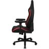 Silla gaming aerocool crown negra - roja