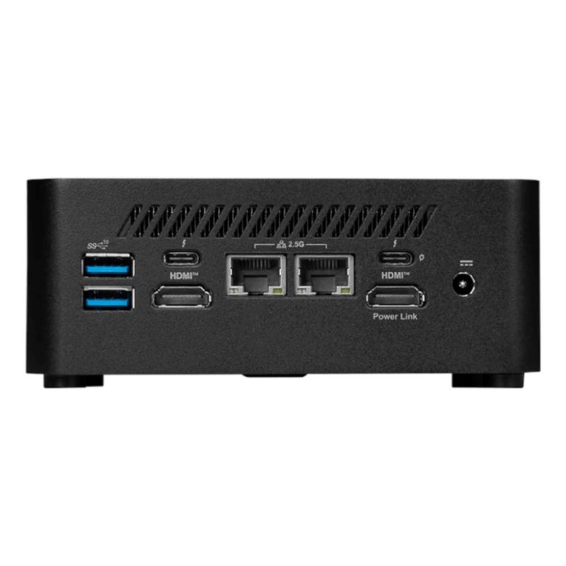 Barebone mini ordenador msi cubi nuc 1mg - 207bes i5 - 120u negro