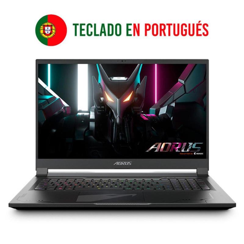 Portatil gigabyte azf - d5pt665sh i9 - 13980hx 32gb ssd 2tb 17.3 pulgadas w11h portugues