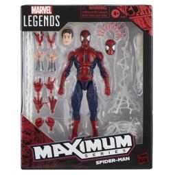 Figura hasbro marvel legends maximum series spider - man