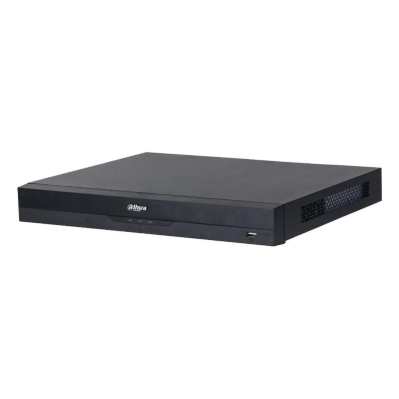 Grabador dahua vigilancia nvr 16ch 384mbps h265 hdmi 16poe 2hdd e - s ai