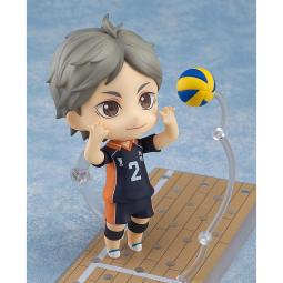 Figura good smile company nendoroid haikyu!! koshi sugawara 10 cm