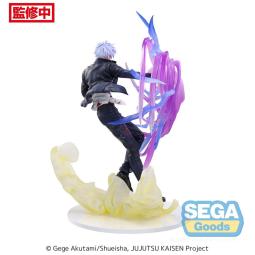 Figura sega luminasta jujutsu kaisen satoru gojo hollow purple kyoshiki murasaki 20 cm