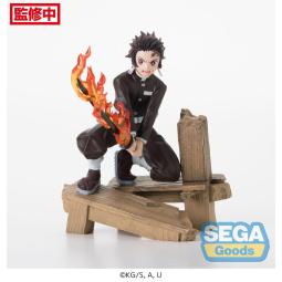 Figura sega demon slayer kimetsu no yaiba tanjiro kamado swordsmith village arc 12 cm