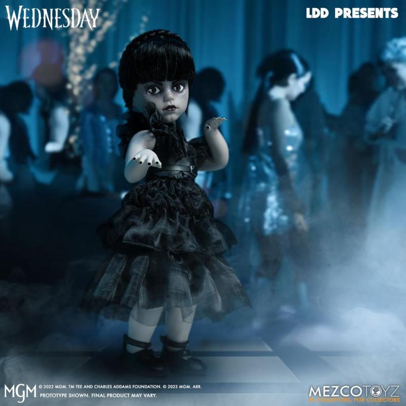 Figura mezco toys living dead dolls dancing wednesday 25 -4 cm