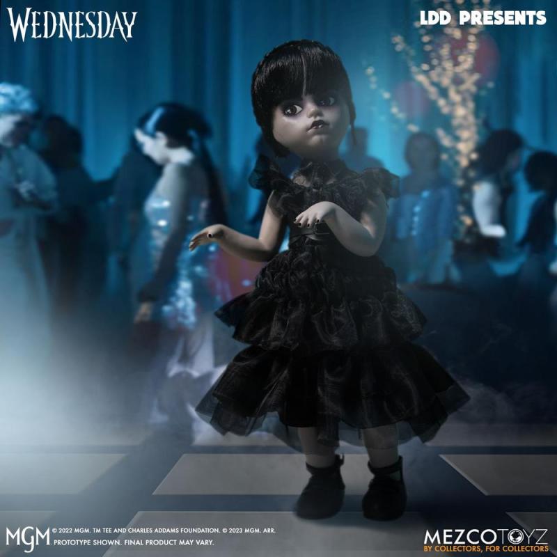 Figura mezco toys living dead dolls dancing wednesday 25 -4 cm