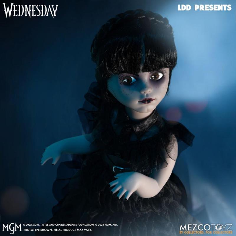 Figura mezco toys living dead dolls dancing wednesday 25 -4 cm