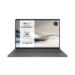 Portatil asus zenbook a14 ux3407qa - qd412w qualcom snapdragon x1 - 26 - 100 32gb ssd512gb 15.6 pulgadas w11