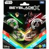 Juego hasbro beyblade x star wars luke skywalker vs darth vader