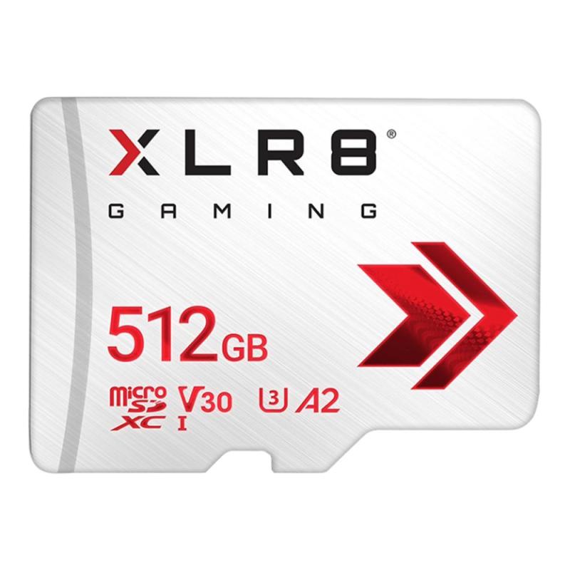 Tarjeta memoria micro secure digital micro sdxc xlr8 gaming pny 512gb clase 10 uhs - i u3