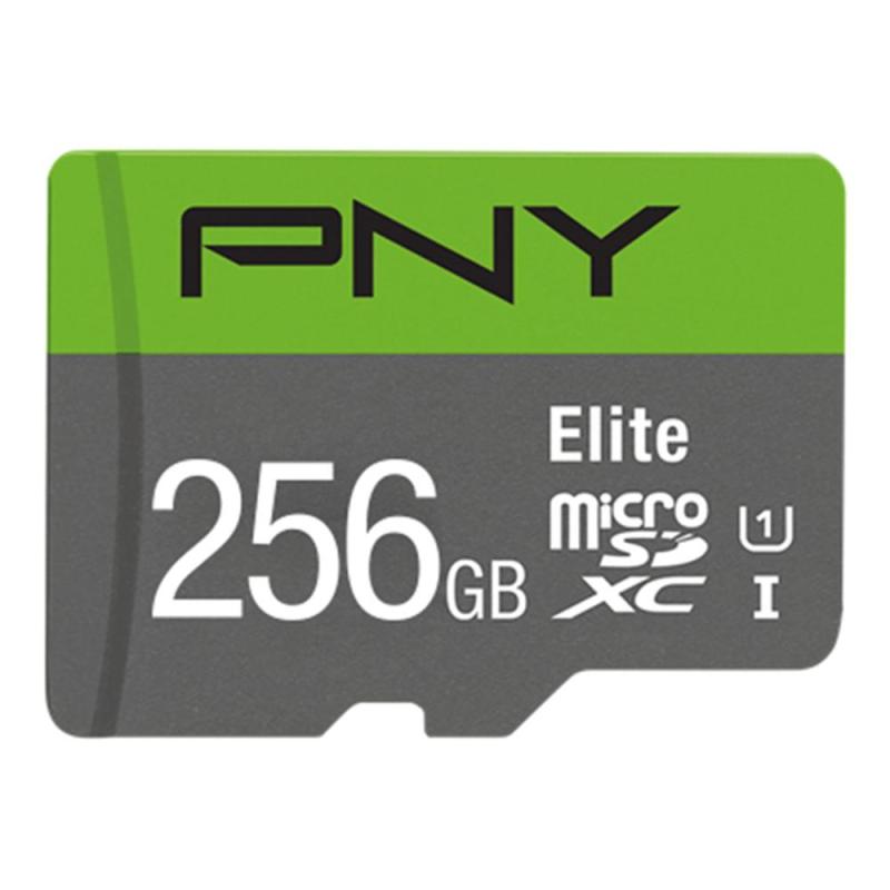 Tarjeta memoria micro secure digital micro sdxc elite pny 256gb clase 10 uhs - i u1