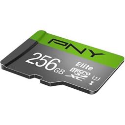 Tarjeta memoria micro secure digital micro sdxc elite pny 256gb clase 10 uhs - i u1