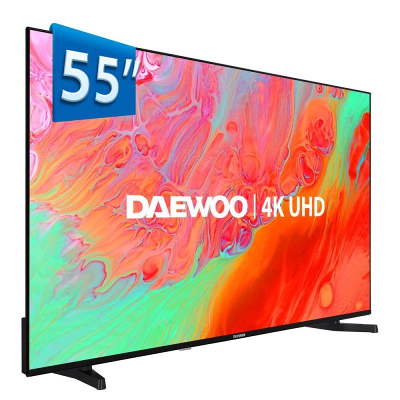 Tv daewoo 55 pulgadas led 4k uhd - 55dm65uv - smart tv