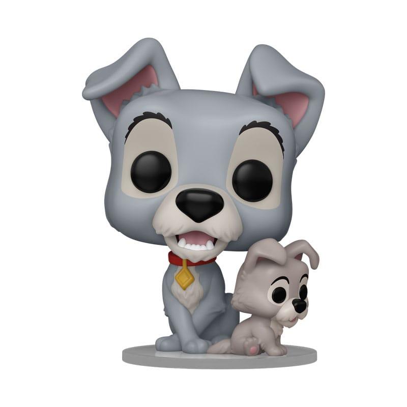 Funko pop la dama y el vagabundo - vagabundo con cachorro