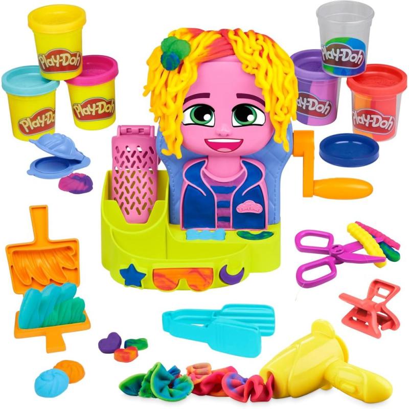 Juego hasbro play - doh peluquería con estilo