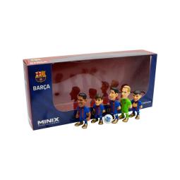 Pack 5 figuras minix fc barcelona