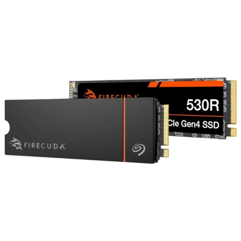 Disco duro interno solido ssd seagate firecuda 530r hs zp2000gm3a073 2tb m.2 pcie 4.0