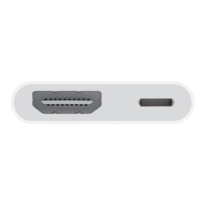 Adaptador lightning a hdmi - lightning apple macho - hembra - blanco