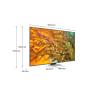 Tv samsung 85 pulgadas qled 4k - tq85q80d - smart tv