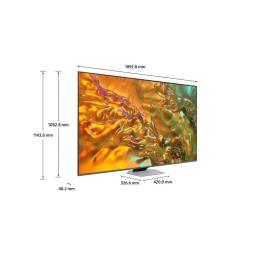 Tv samsung 85 pulgadas qled 4k - tq85q80d - smart tv