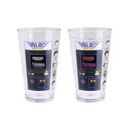 Vaso térmico de cristal paladone stranger things arcade