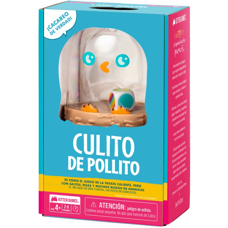 Juego de mesa culito de pollito